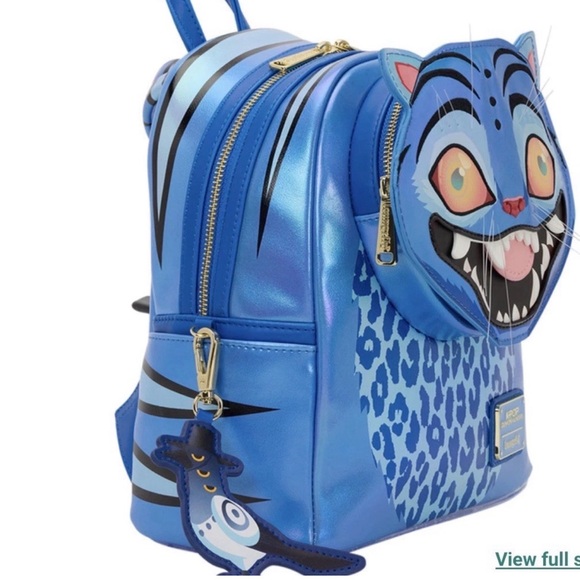 Blue Cat Face Mini Backpack - Loungefly Style main image 8